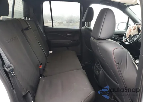 2021 Honda Ridgeline Black Edition из США, поврежденный, VIN 5FPYK3F82MB008837